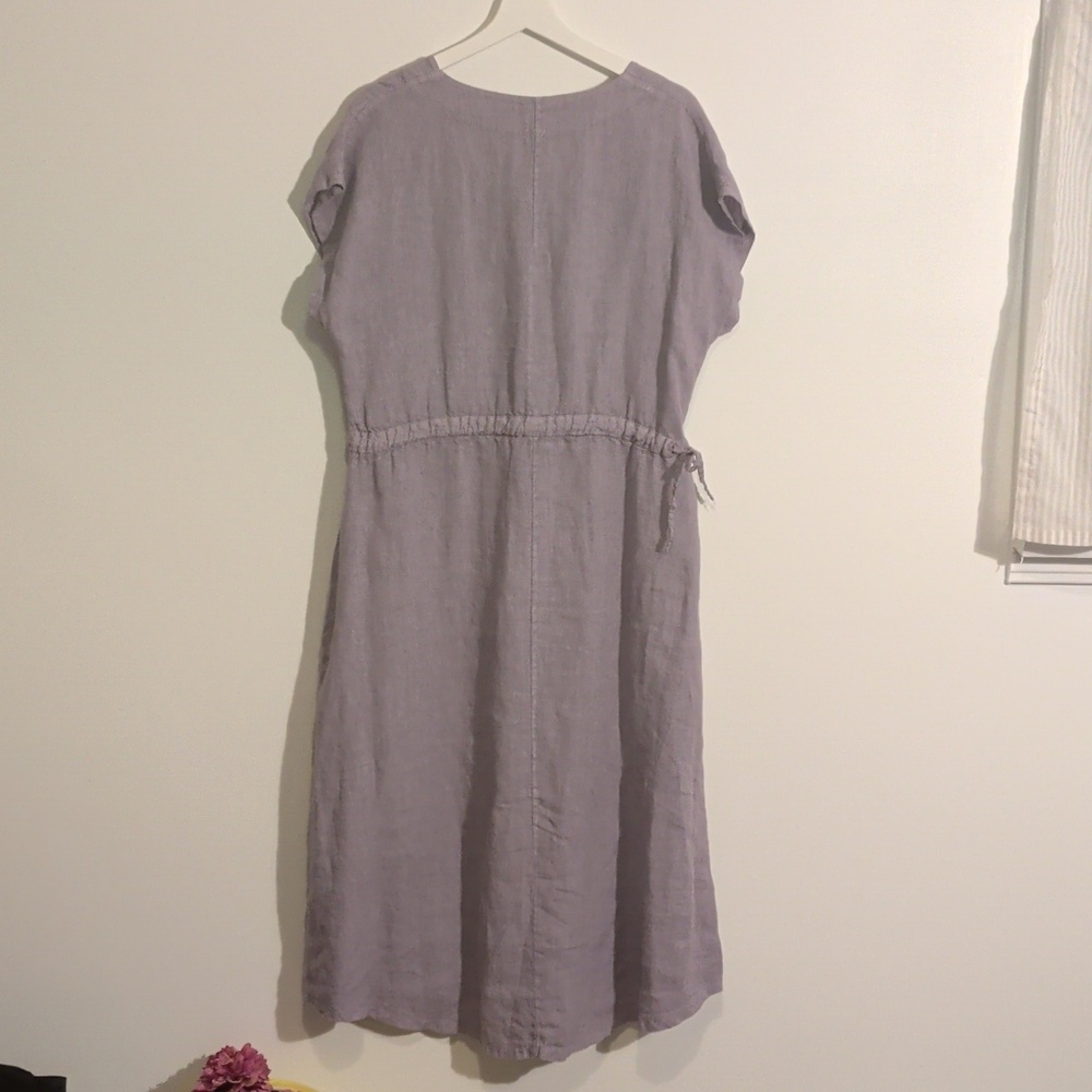 THE GLOBAL MARKET LINEN dress - size small/medium - Picture 8 of 9
